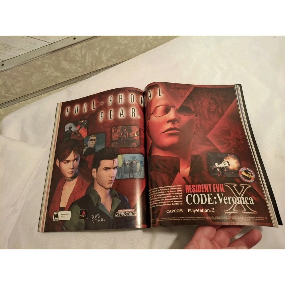 Electronic Gaming Monthly 149 2001 Xbox Vs Gamecube Resident Evil Silent Hill Ad